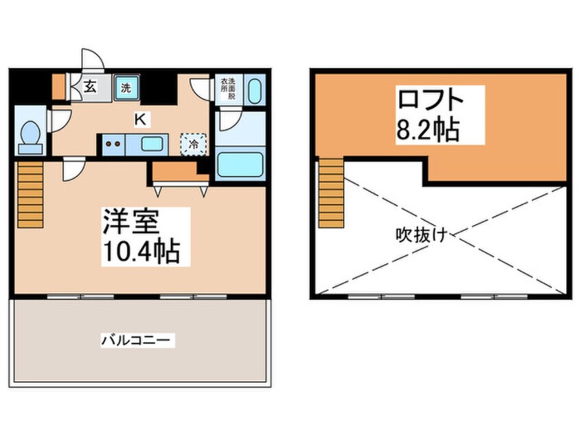 間取図 プールトゥジュール
