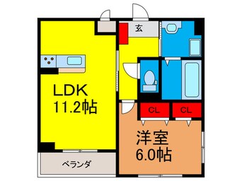 間取図 ティエラ・ナタール