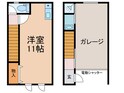 Garage　house 　KAMATAMAの間取図