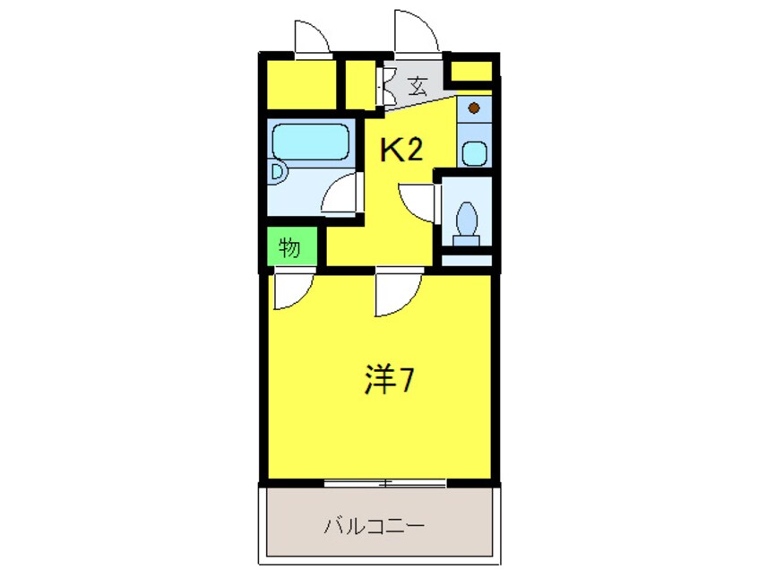間取図 レジデンス小町