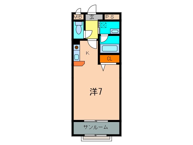 間取り図 シャルマンロ－ド