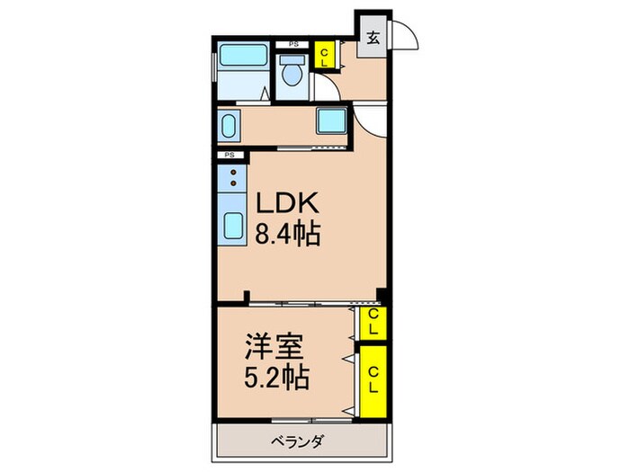 間取り図 クリエオーレ上島町