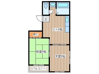 間取図 真光ハイツ