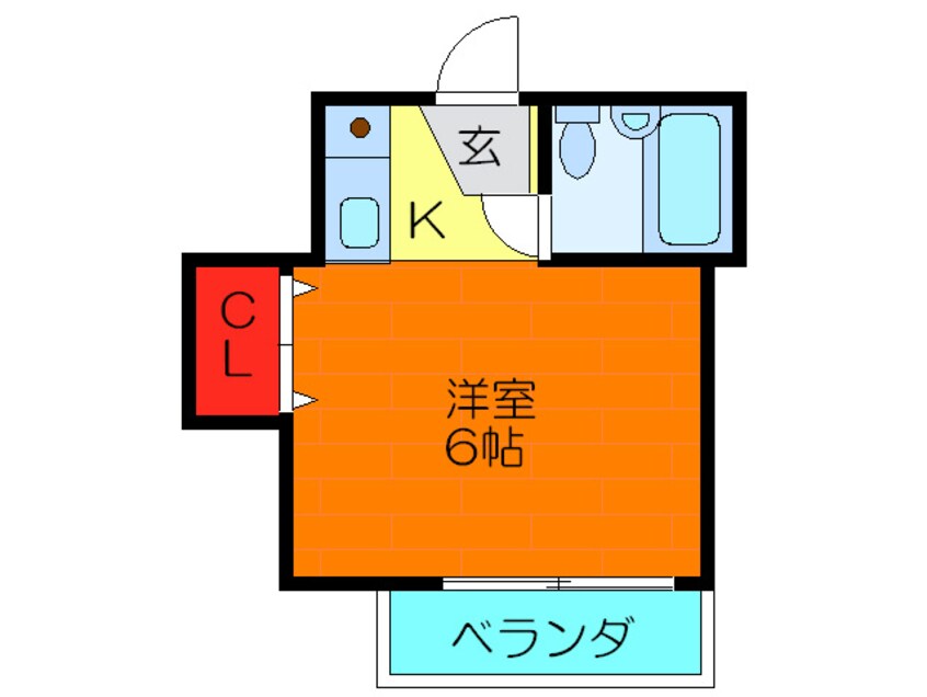 間取図 ハイツＬ