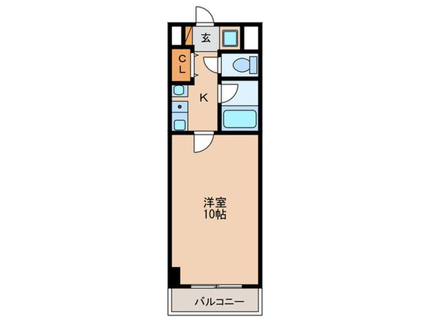 間取図 ＦＥＬＩＣＥ大橋