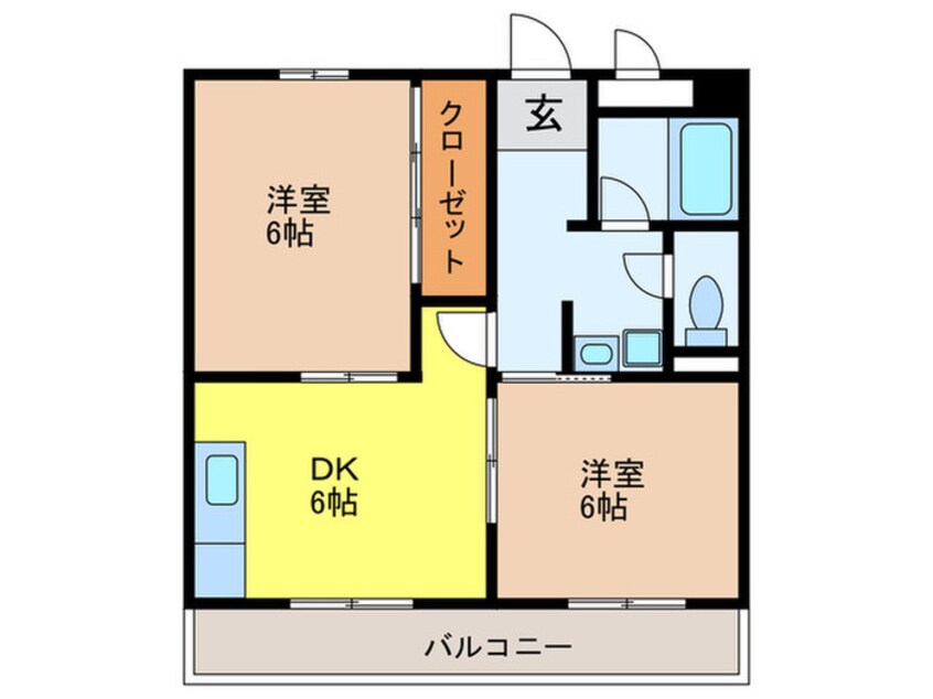 間取図 第２グリーンハイツ