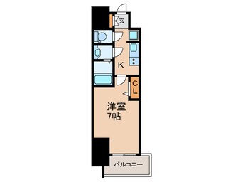 間取図 ﾌｫｰﾘｱﾗｲｽﾞ天王寺ｿﾘｵ(201)