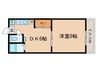 和田ハイツ 1DKの間取り