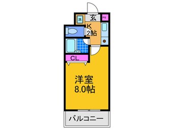 間取図 ファミ－ルグランデ　サウス館