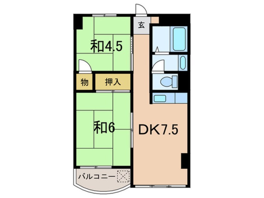 間取図 高橋マンション