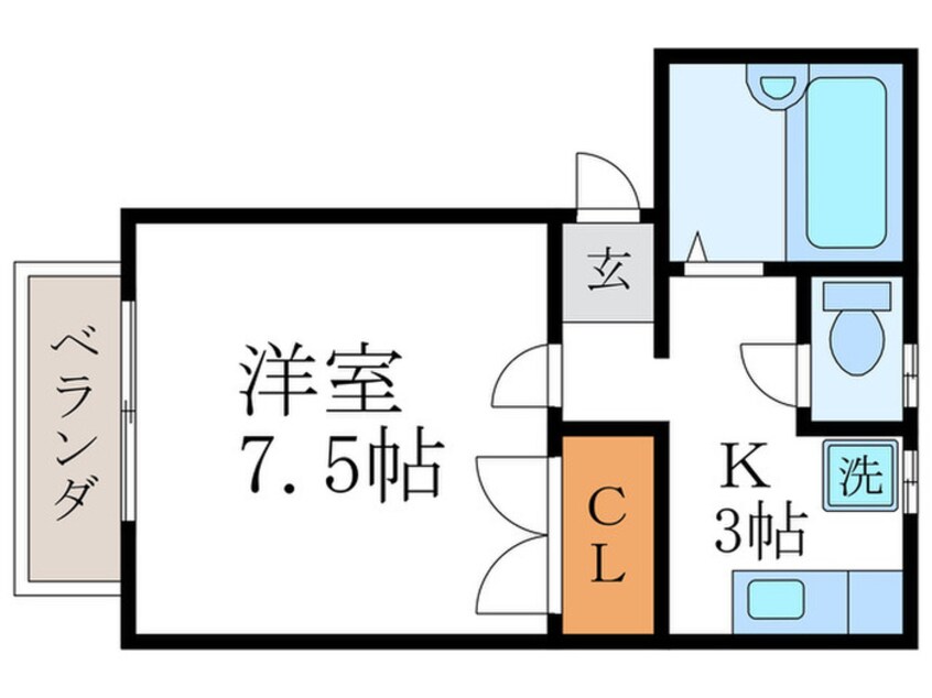 間取図 SNOOPY HOUSE NISHIWAKI