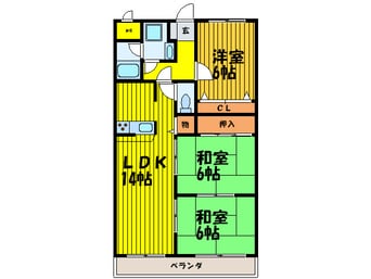 間取図 トムズコート悠希