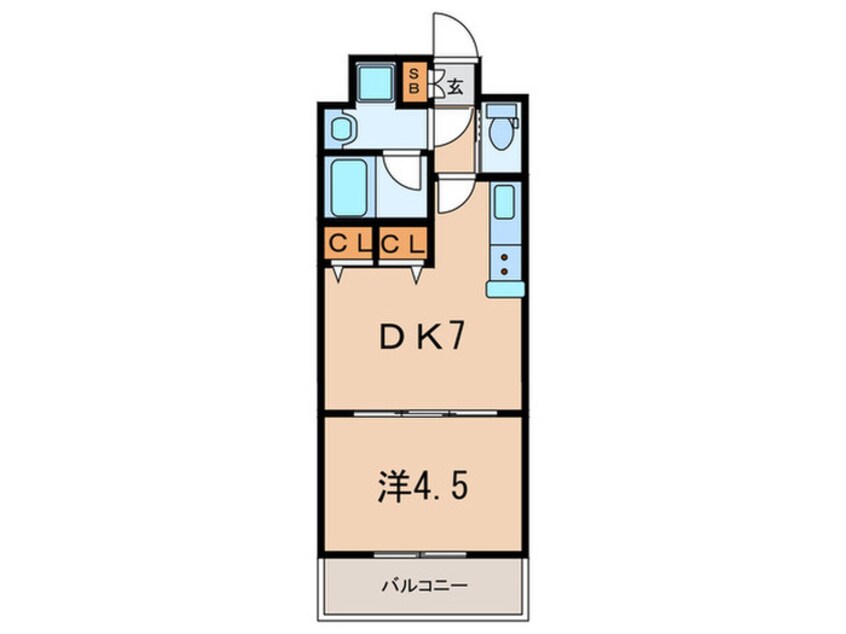 間取図 プレジオ西宮