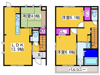 間取図 オースタートレニア