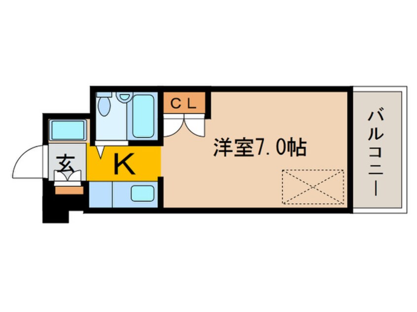 間取図 プランド－ルワン