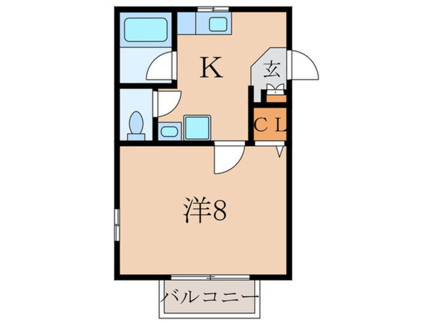 間取図 廣瀬ハイツ