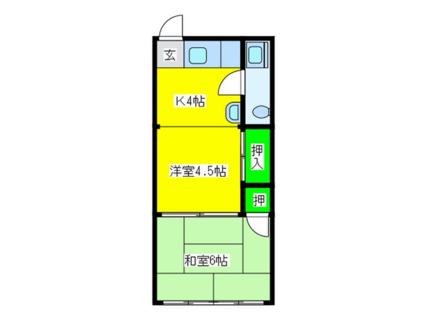 間取図 パレ元町