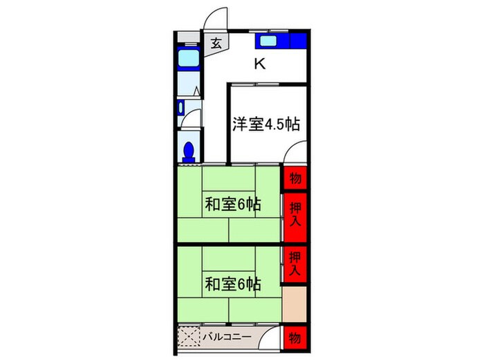 間取り図 高田マンション