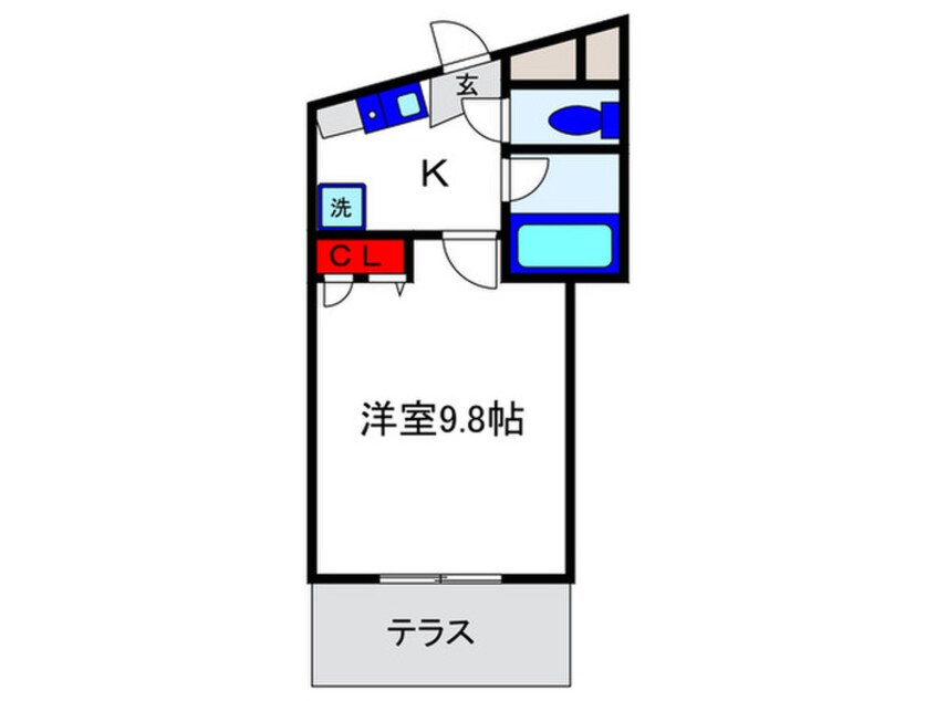 間取図 メゾンウッディ