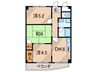 Rojie Noma 3DKの間取り