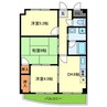 Rojie Noma 3DKの間取り