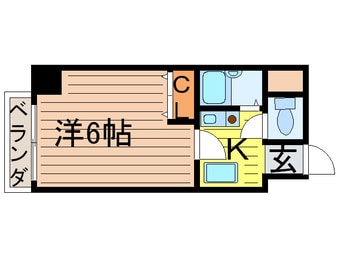 間取図 清風荘ﾒｿﾞﾝﾌﾞﾗｲﾄ
