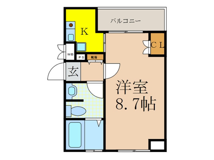 間取り図 キャピトル新大阪