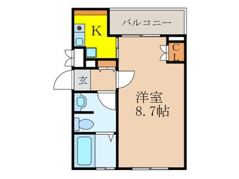 間取図 キャピトル新大阪