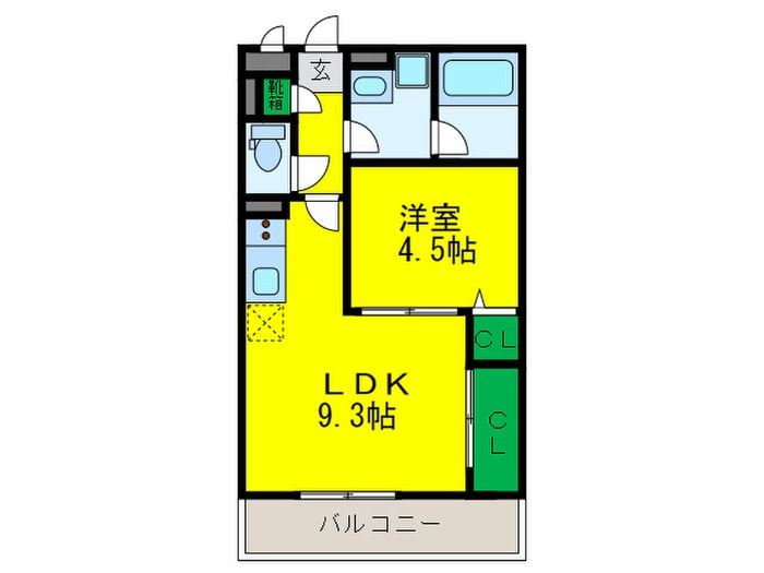 間取り図 KTIレジデンス阿倍野