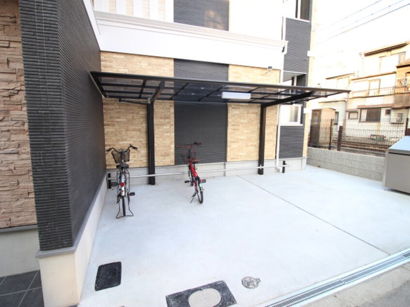 駐輪場 KTIレジデンス阿倍野