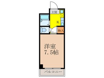 間取図 ジャルダン新大阪