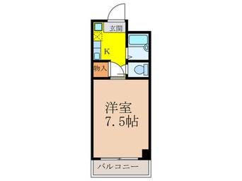 間取図 ジャルダン新大阪