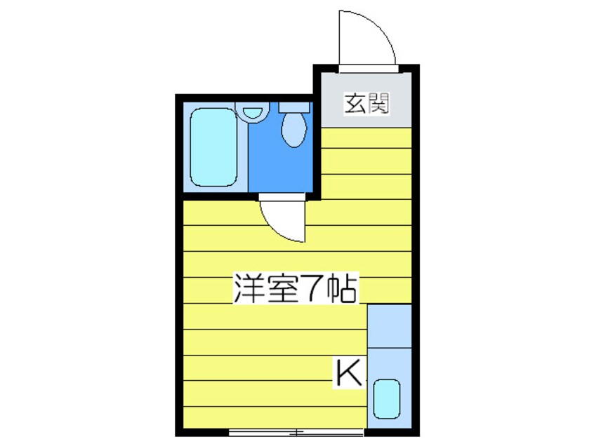 間取図 大宝空堀ハイツ