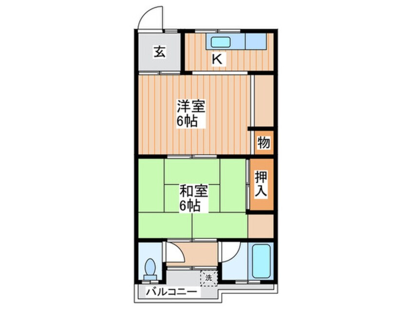 間取図 高宮マンション