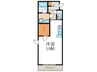 ルミナス鞠小路 1Rの間取り