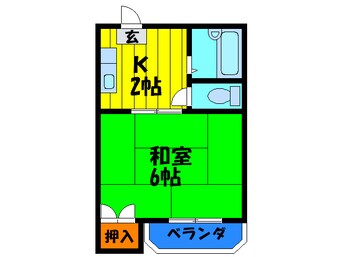 間取図 シミズ21