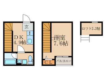 間取図 アコード丹波橋