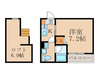 間取図 アコード丹波橋