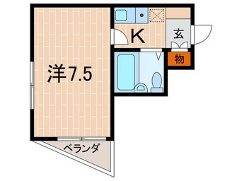 間取図 エレガンシア千鳥が丘