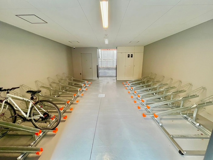 駐輪場 ﾌﾟﾚｻﾝｽ大阪同心ﾒｿﾞｳﾞｨｰﾀ(501)