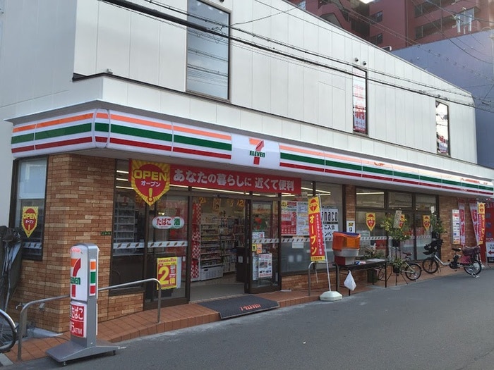 セブンイレブン大阪同心北(コンビニ)まで70m ﾌﾟﾚｻﾝｽ大阪同心ﾒｿﾞｳﾞｨｰﾀ(501)