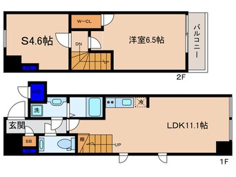 間取図 STANDZ京都駅西