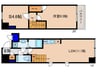 STANDZ京都駅西 1LDK+Sの間取り