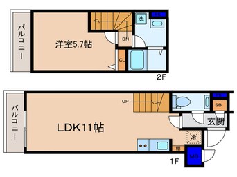 間取図 STANDZ京都駅西