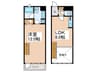 La MODERNITE 1LDKの間取り