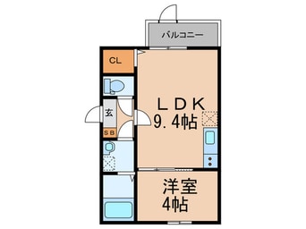 間取図 MARL天王寺東