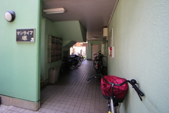 エントランス部分 サンライフ堺