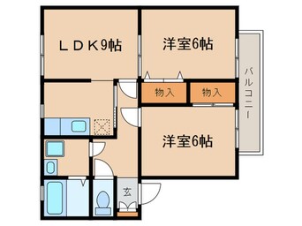 間取図 サンガーデン追分　Ａ