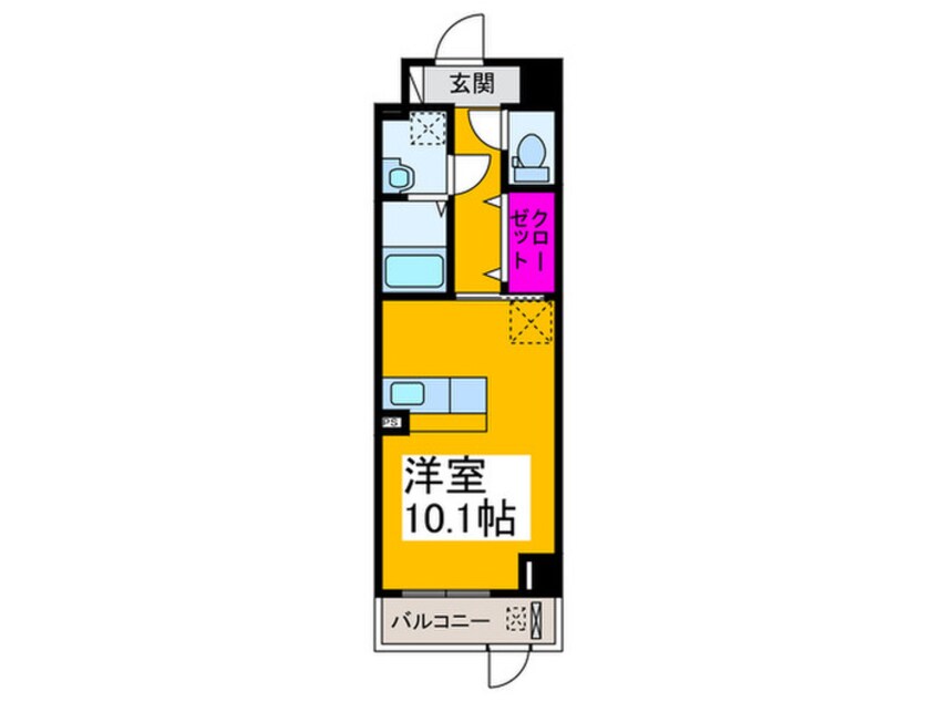 間取図 グランコート・エルクラージュ