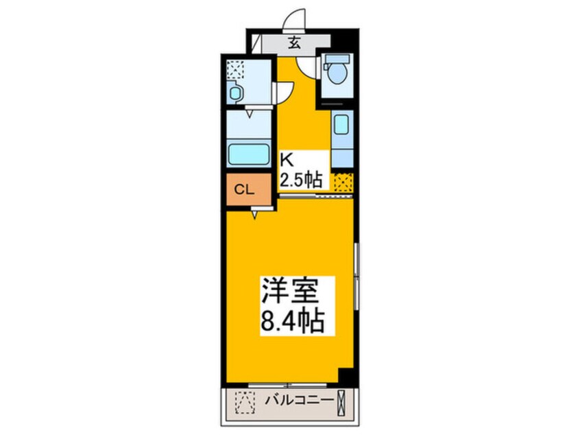 間取図 グランコート・エルクラージュ